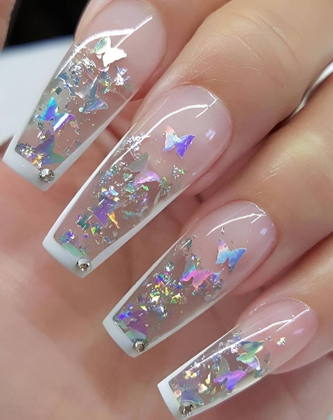 25 Charming Butterfly Nail Ideas Every Girl Should Copy ASAP - 175
