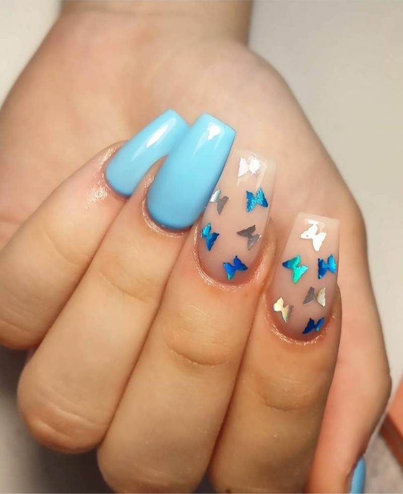 25 Charming Butterfly Nail Ideas Every Girl Should Copy ASAP - 179
