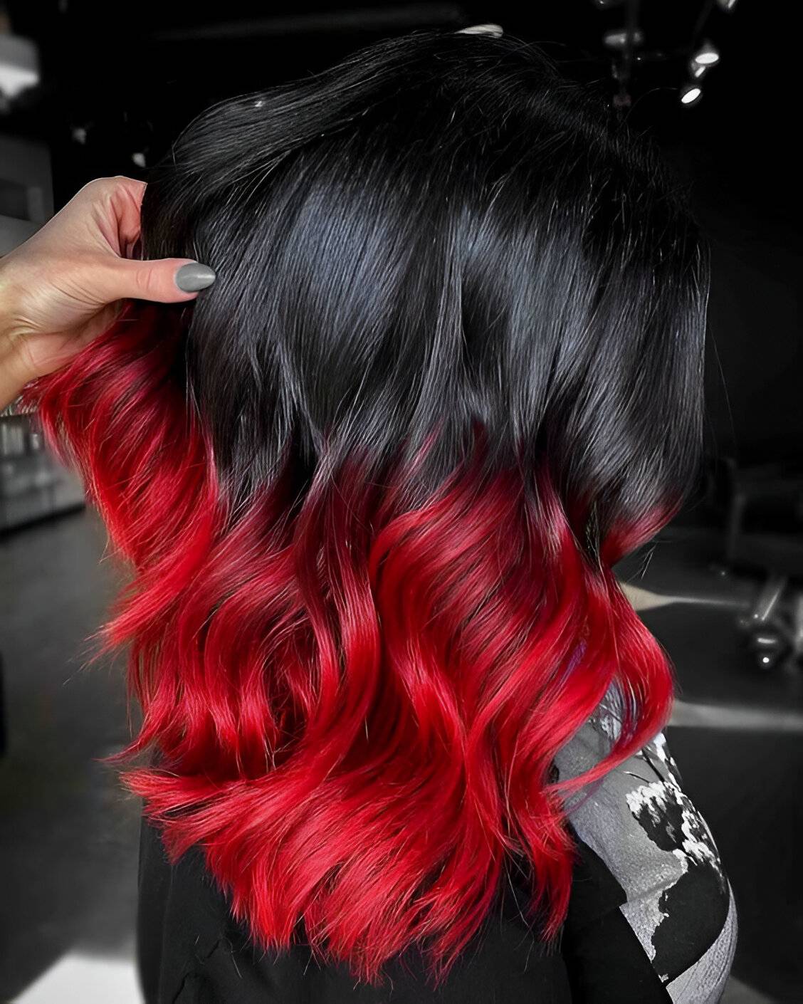 25 Gorgeous Red And Black Hair Ideas For Baddies