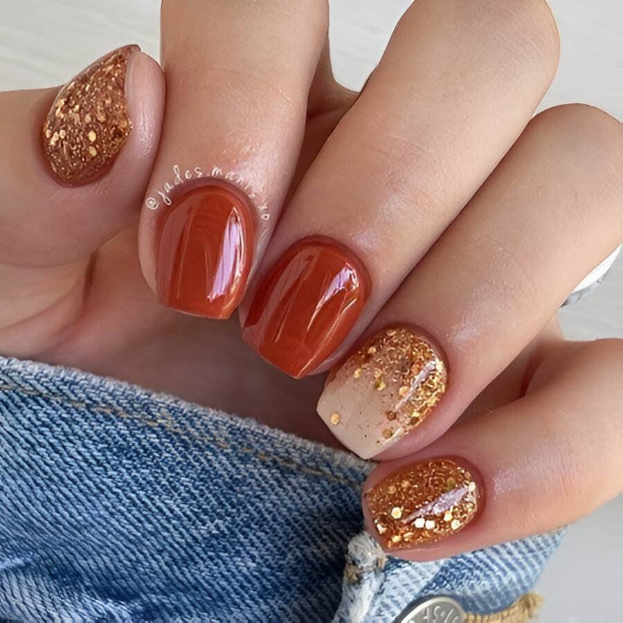 30 Autumn Nail Designs Too Chic To Resist - 193