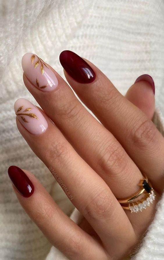 30 Autumn Nail Designs Too Chic To Resist - 215
