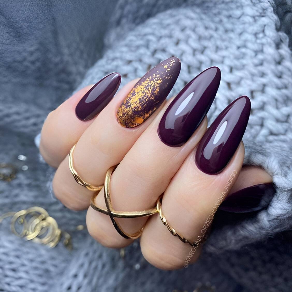 30 Autumn Nail Designs Too Chic To Resist - 237