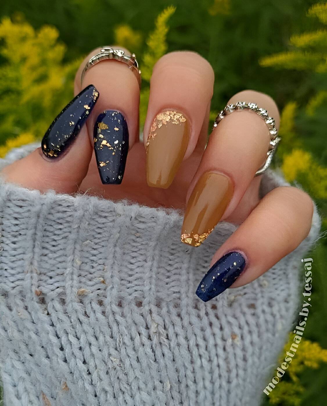 30 Autumn Nail Designs Too Chic To Resist - 203