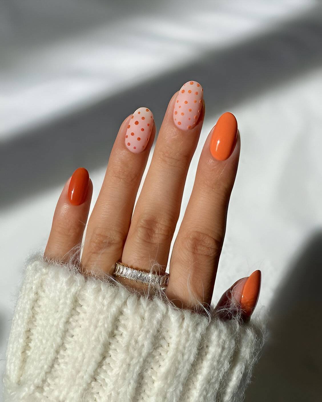 30 Chic Orange Nail Ideas To Make You Look Stunning - 209
