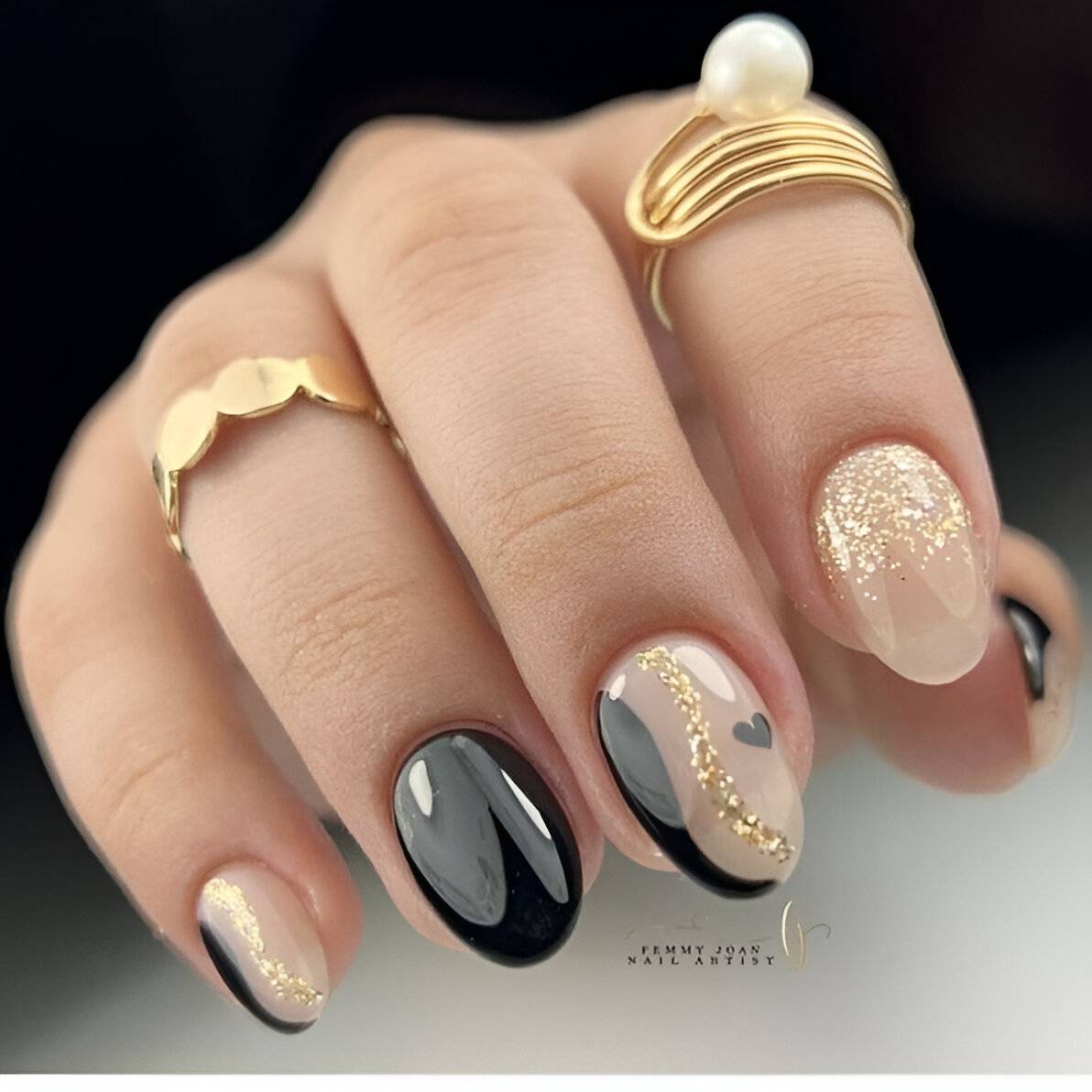 30 Classy Black Nail Ideas Chic Ladies Need ASAP