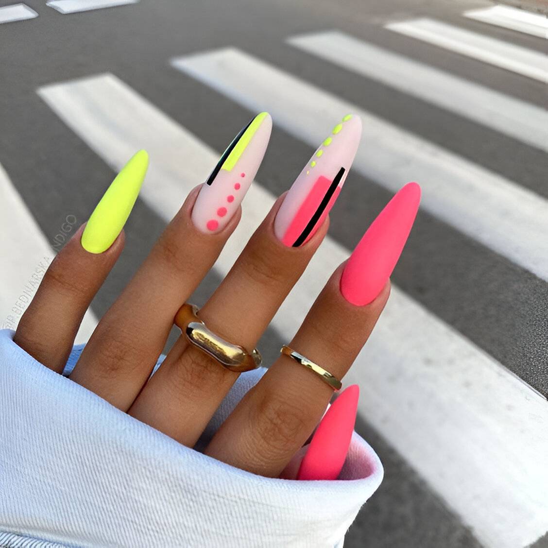 30 Colorful Nail Art Designs To Have Fun And Stay Fabulous - 233