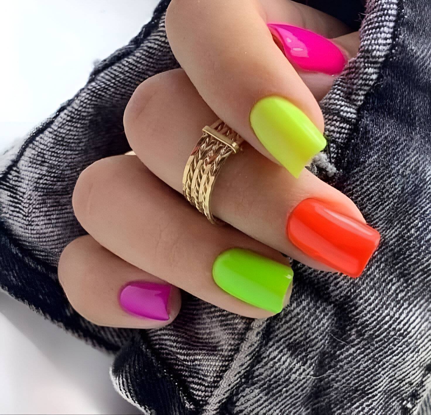 30 Colorful Nail Art Designs To Have Fun And Stay Fabulous - 239