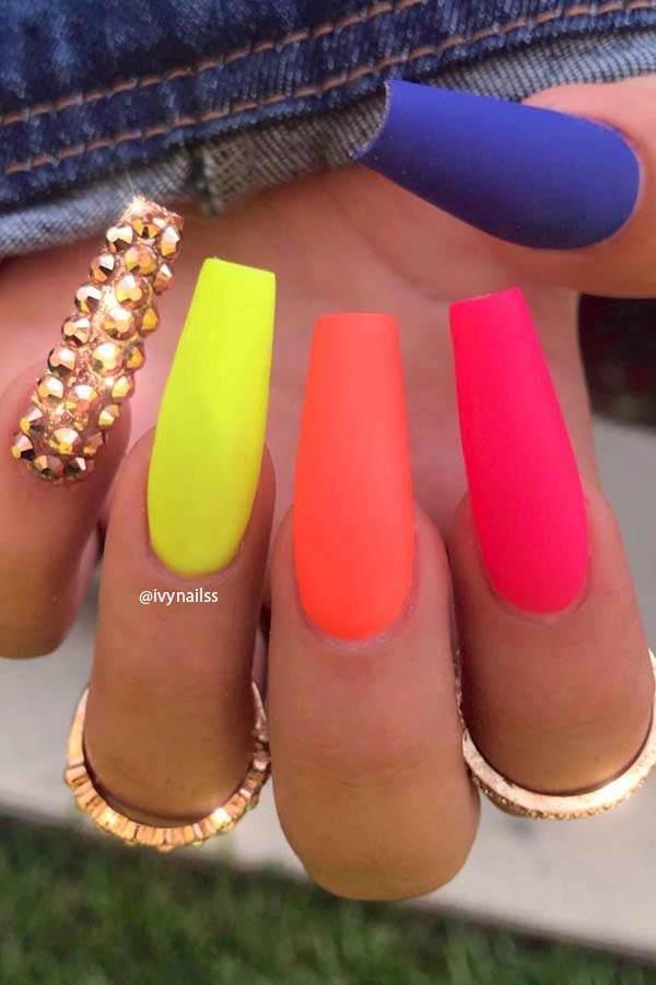 30 Colorful Nail Art Designs To Have Fun And Stay Fabulous - 245