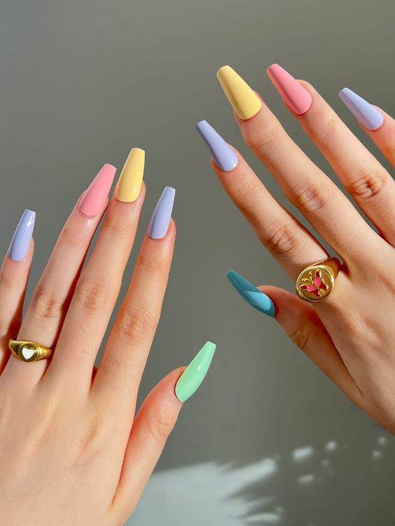 30 Colorful Nail Art Designs To Have Fun And Stay Fabulous - 249