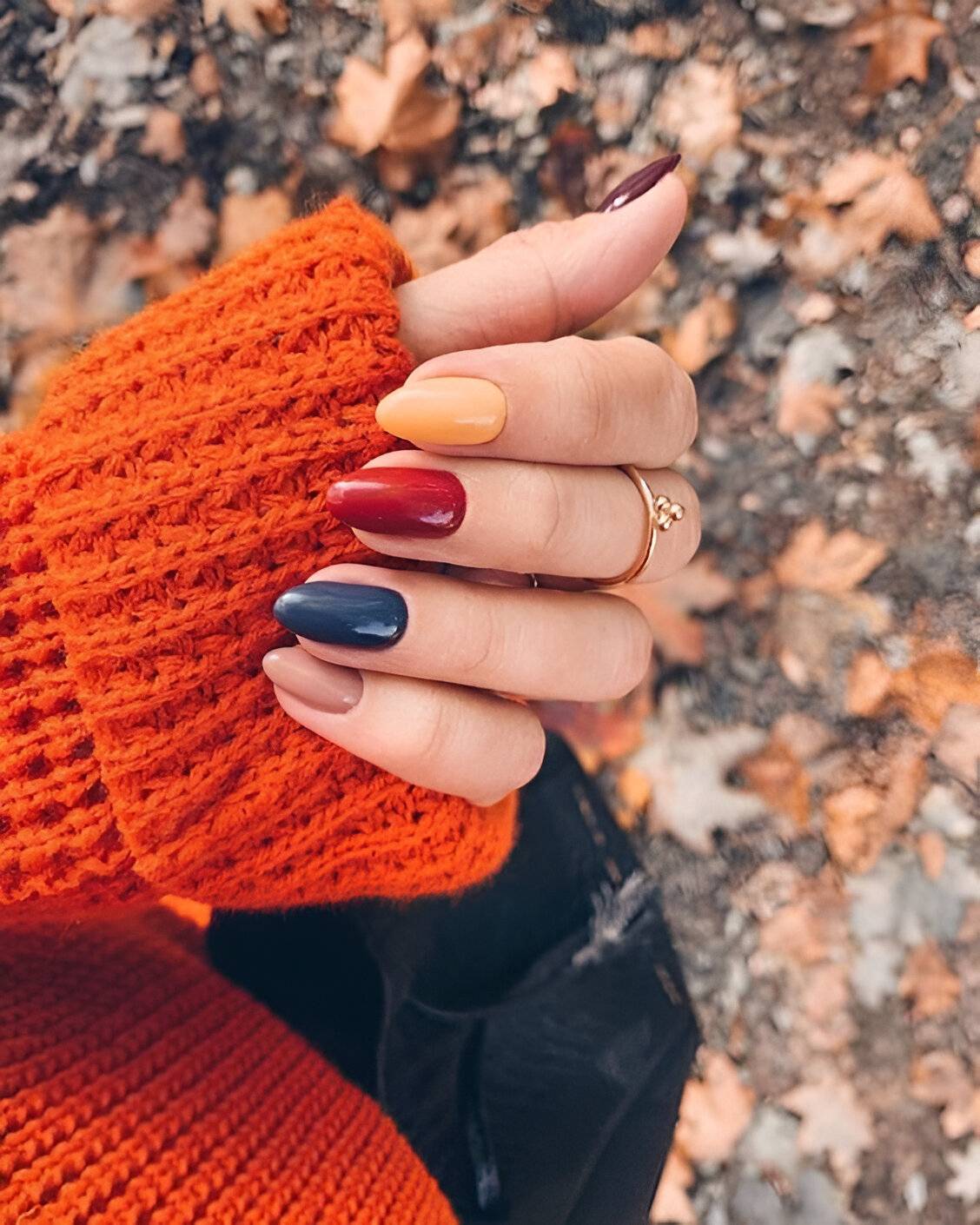 30 Easy-To-Copy Fall Manicure Looks For September - 223