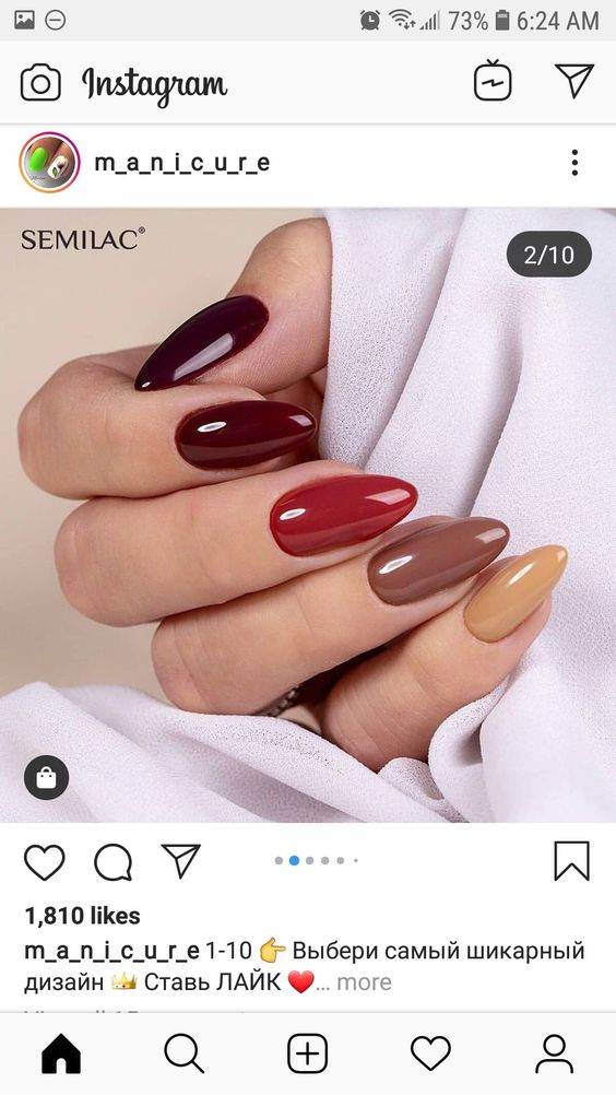 30 Easy-To-Copy Fall Manicure Looks For September - 225