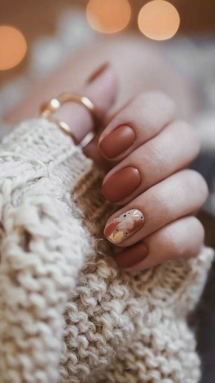 30 Easy-To-Copy Fall Manicure Looks For September - 247