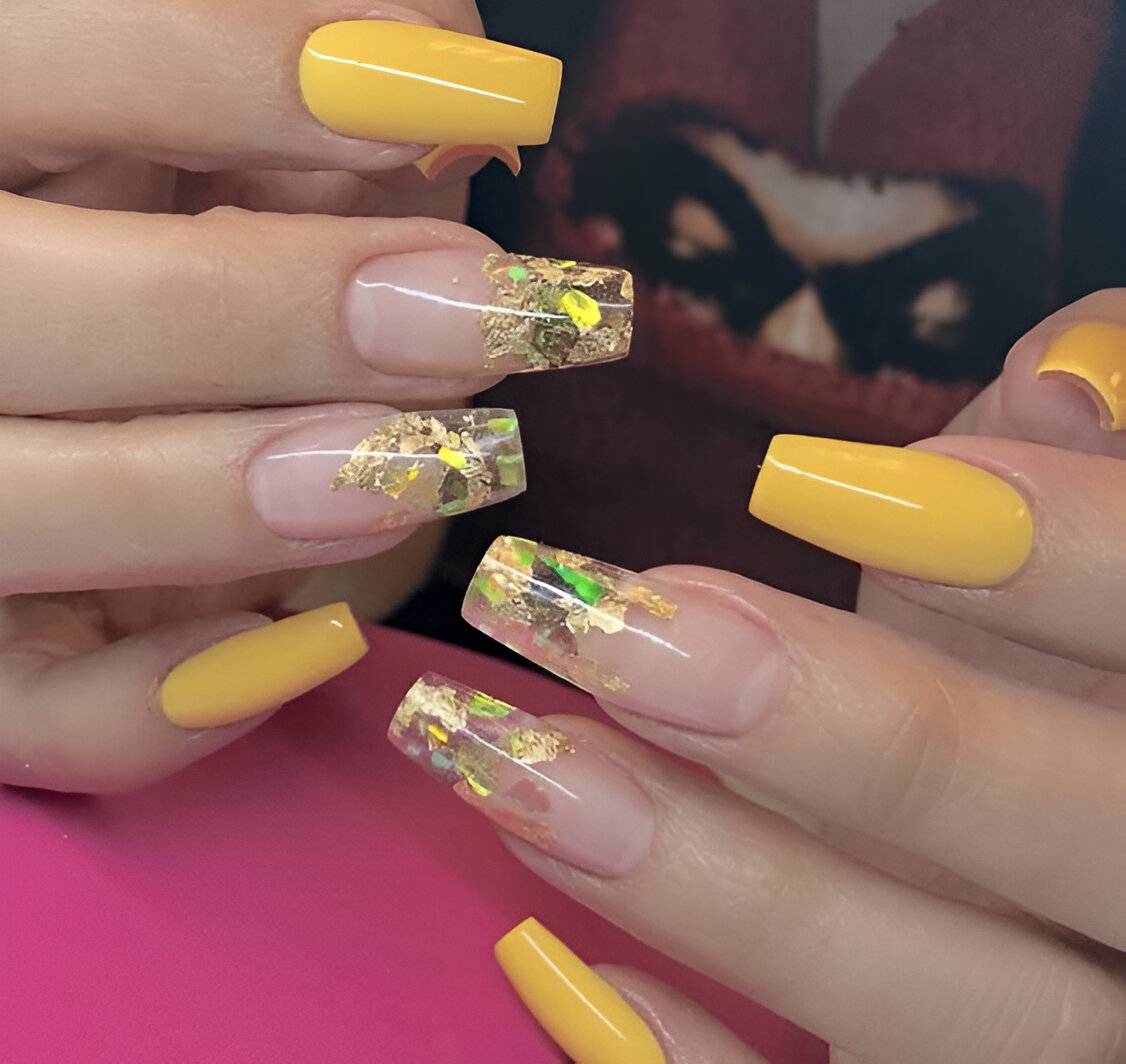 Gorgeous Yellow Manicures To Make You A Model - T-News