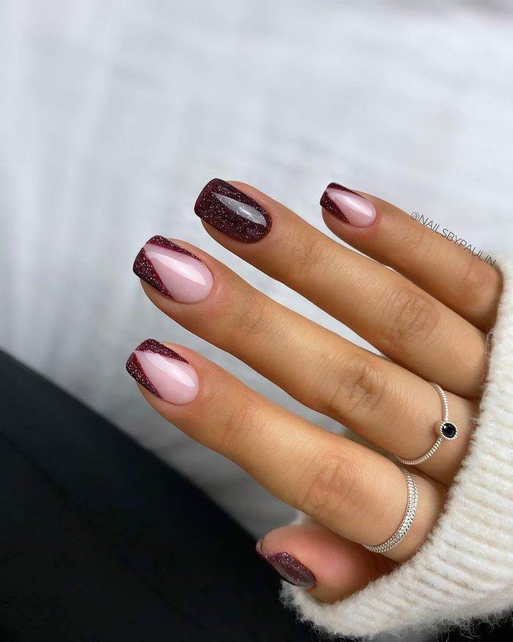 30 Simple But Pretty Short Square Nails - T-News