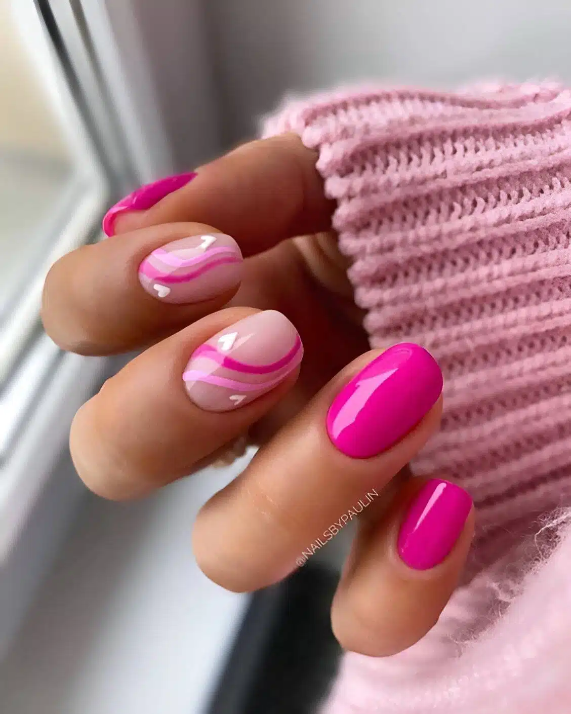 30 Stunning Pink Nail Ideas Too Charming To Skip - 219