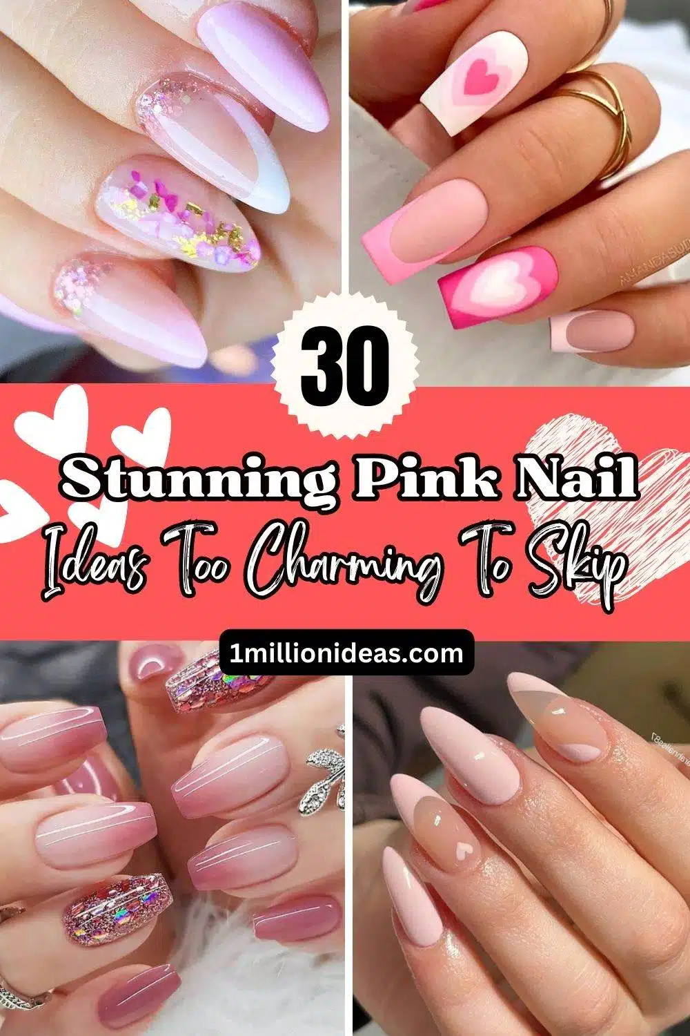 30 Stunning Pink Nail Ideas Too Charming To Skip - 191