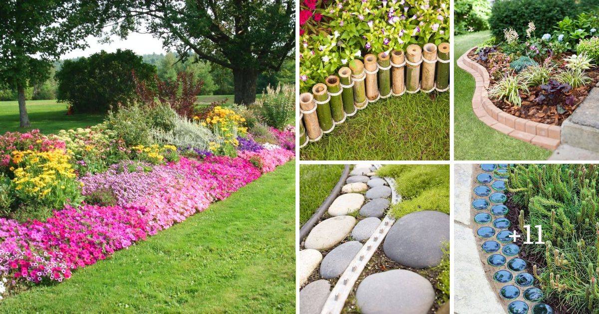 16 Charming Garden Edging Ideas For Every Style