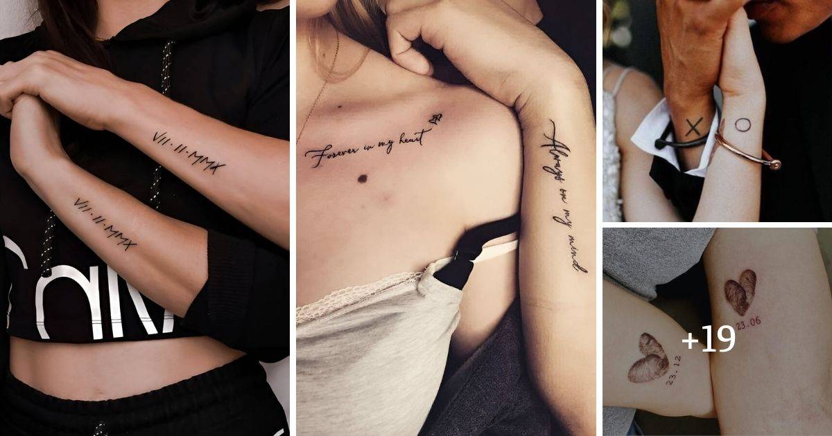 22 Deep And Beautiful Couple Tattoos To Get ASAP