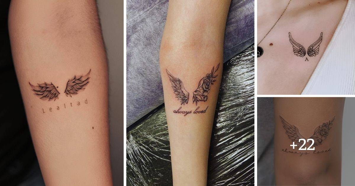 25 Angel Wing Tattoos That Are The Epitome Of Feminine Power