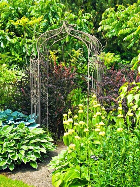 30 Garden Gate Ideas To Make A Strong Impression - 245