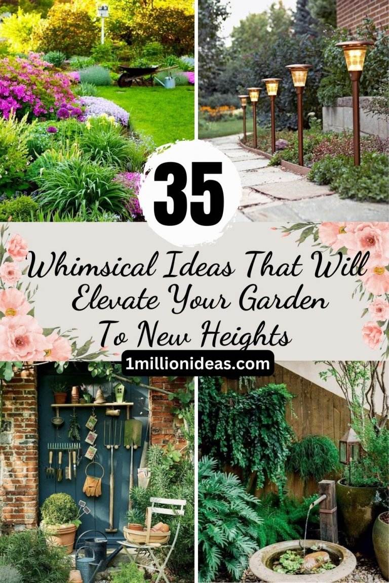 35 Whimsical Ideas That Will Elevate Your Garden To New Heights