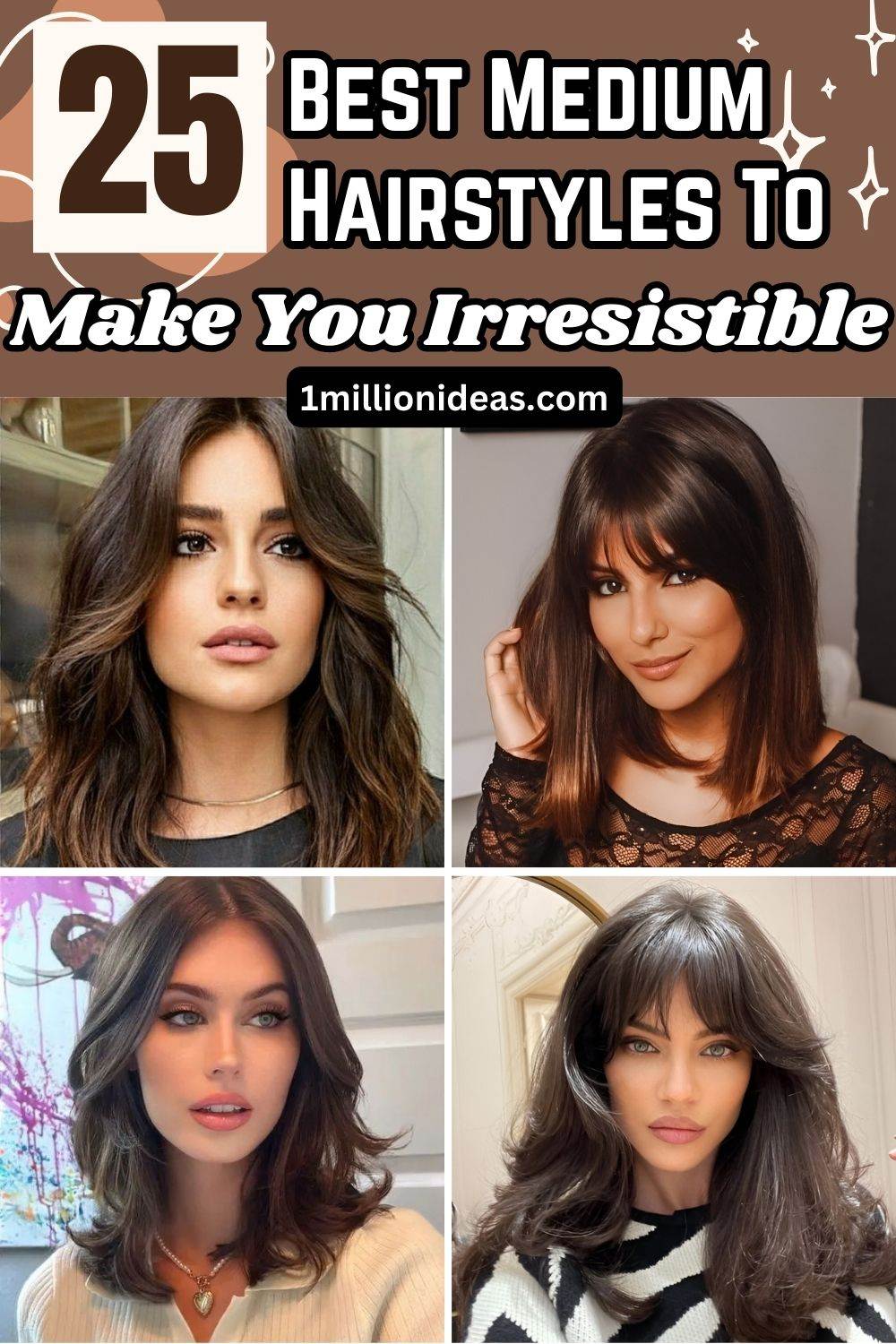 25 Best Medium Hairstyles To Make You Irresistible - 161