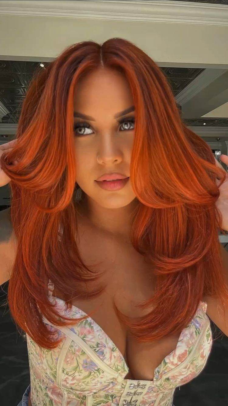 25 Gorgeous Orange Hair Ideas To Look Stunning Like A Model - 181