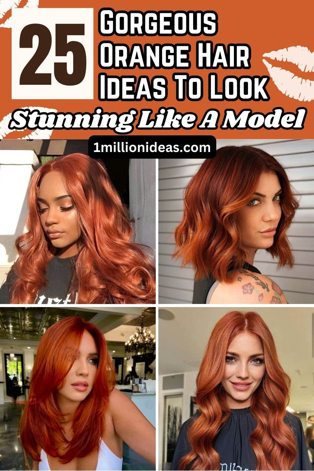 25 Gorgeous Orange Hair Ideas To Look Stunning Like A Model - 161