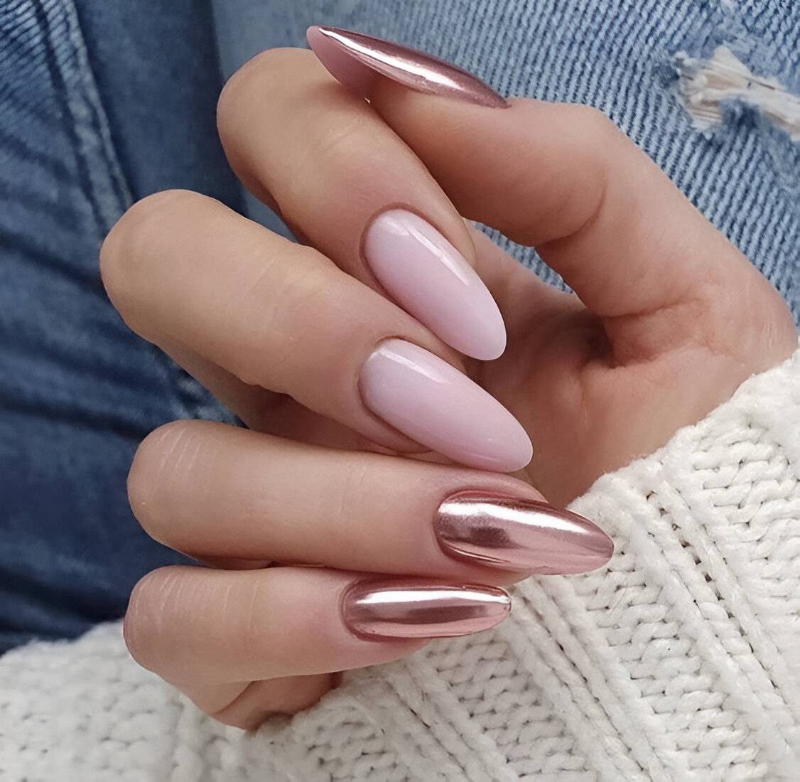 30 Chic Chrome Nail Designs For The Ultimate Glam Look - 223