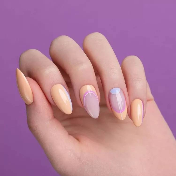 30 Drool-Worthy Short Almond Nail Ideas Every Chic Lady Needs - 245