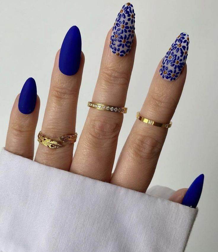 30 Gorgeous Flower Nail Designs No Pretty Girl Should Miss - 199