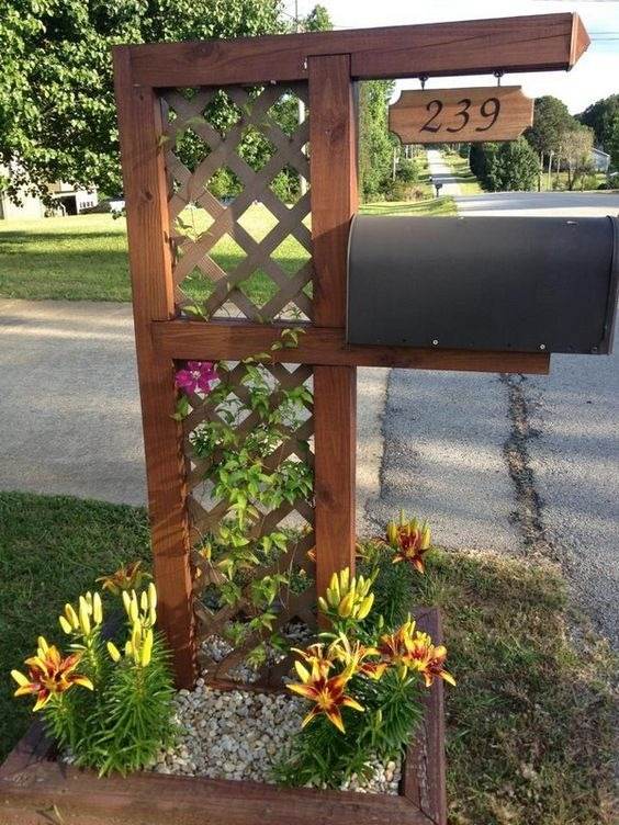 30 Mailbox Landscaping Ideas To Transform Your Home's Exterior - 221