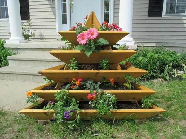 33 Tiered Planter Ideas To Create A Stunning Vertical Garden - 251