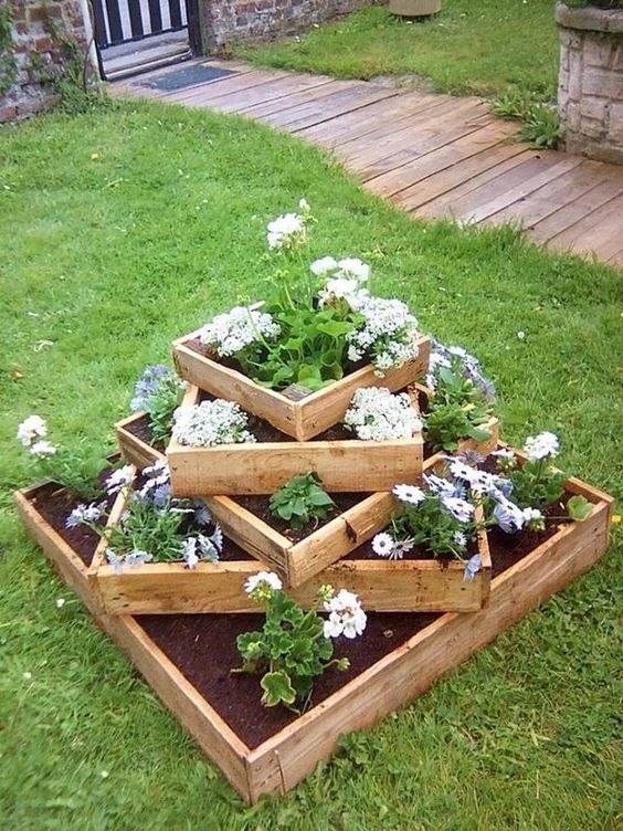 33 Tiered Planter Ideas To Create A Stunning Vertical Garden - 253