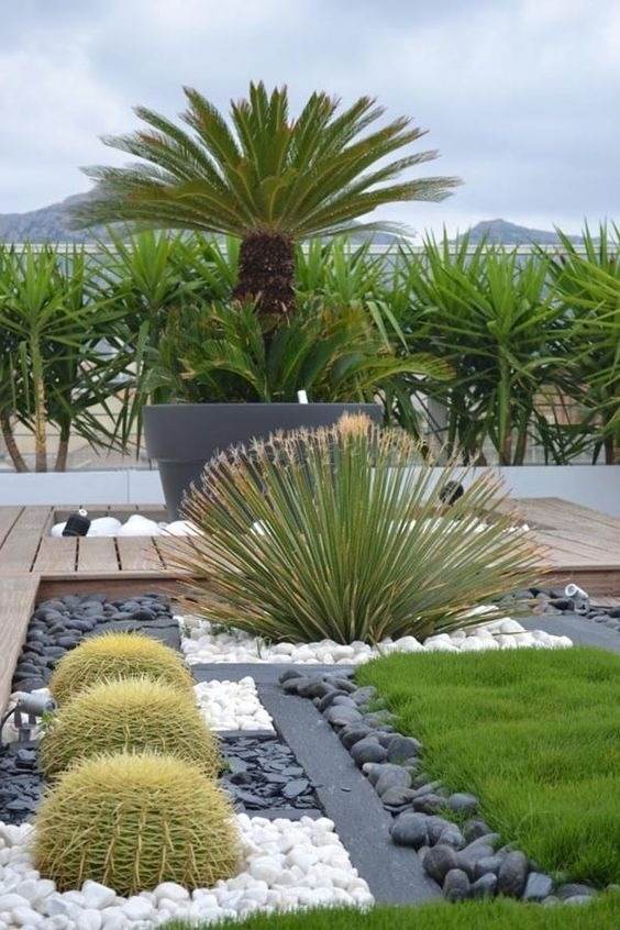 30 White Rock Landscaping Ideas For A Zen, Modern, Or Colorful Garden - 219