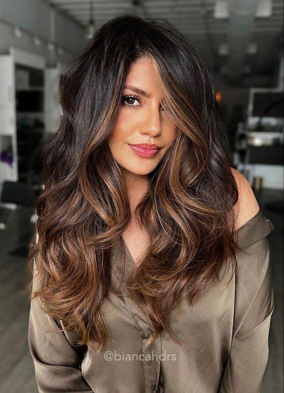 27 Drool-Worthy Dark Brown Hair Colors For Sexy Brunettes 13
