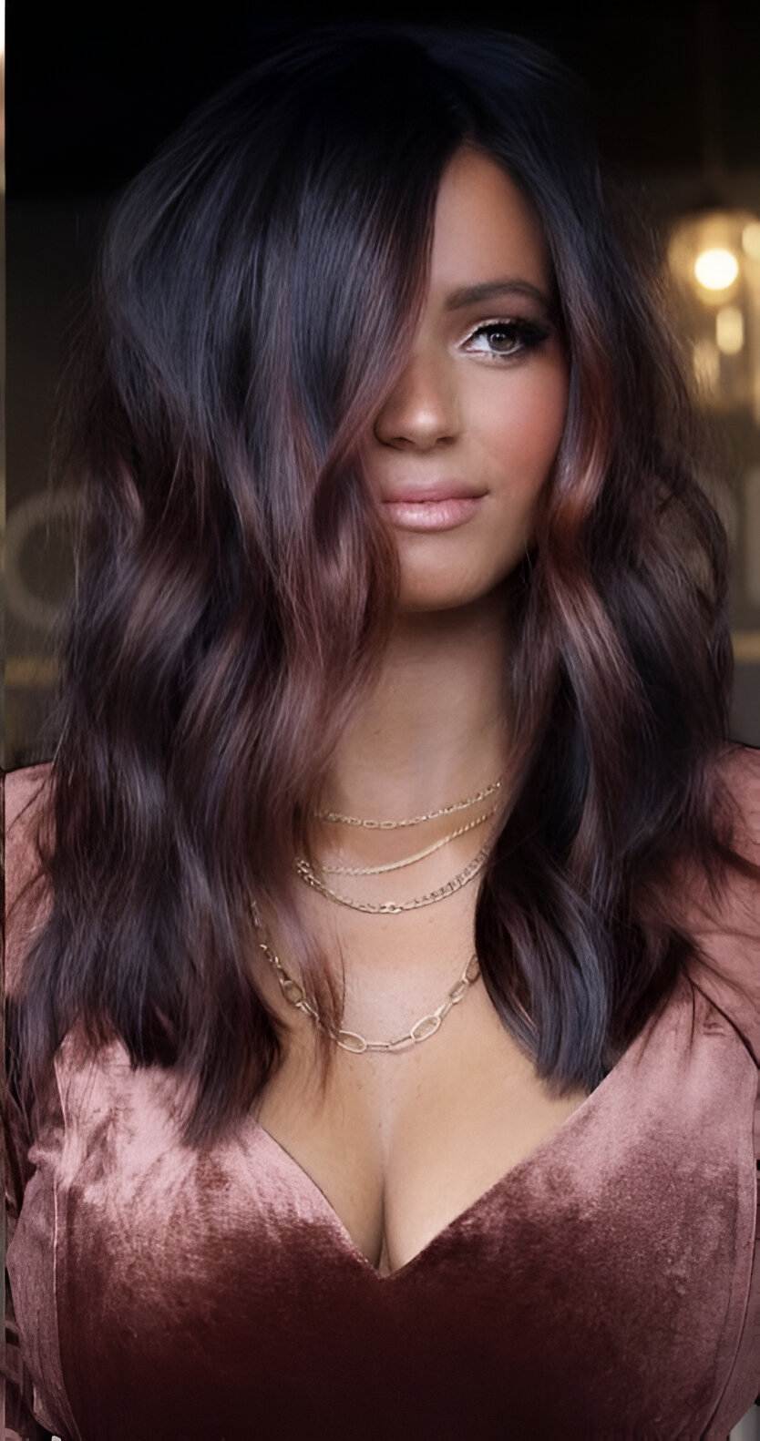 27 Drool-Worthy Dark Brown Hair Colors For Sexy Brunettes 21
