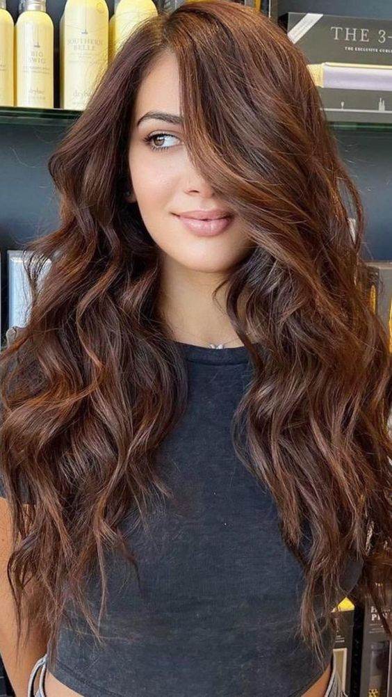 27 Drool-Worthy Dark Brown Hair Colors For Sexy Brunettes 4
