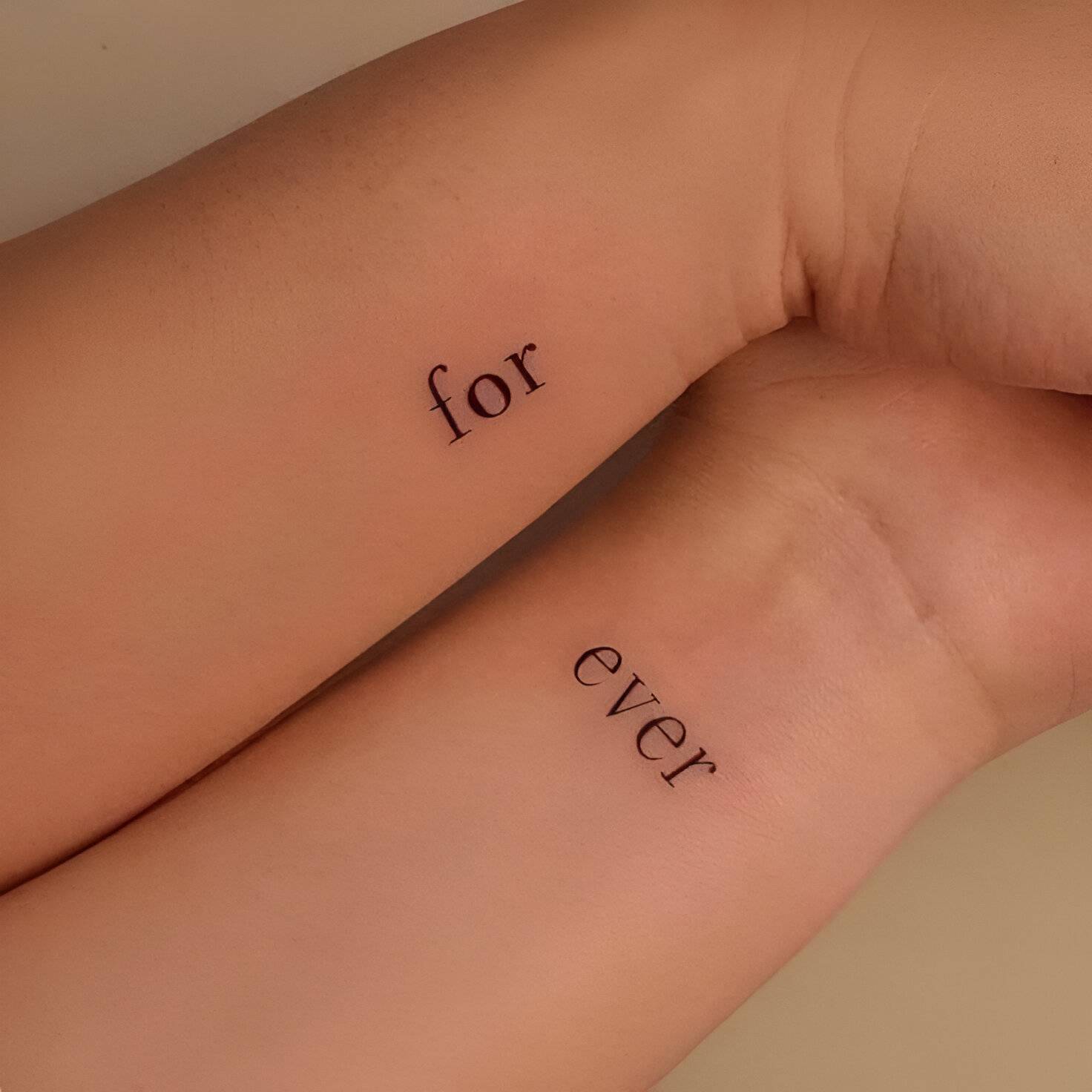 27 Feminine Best Friend Tattoos With The Perfect Elegant Touch 11