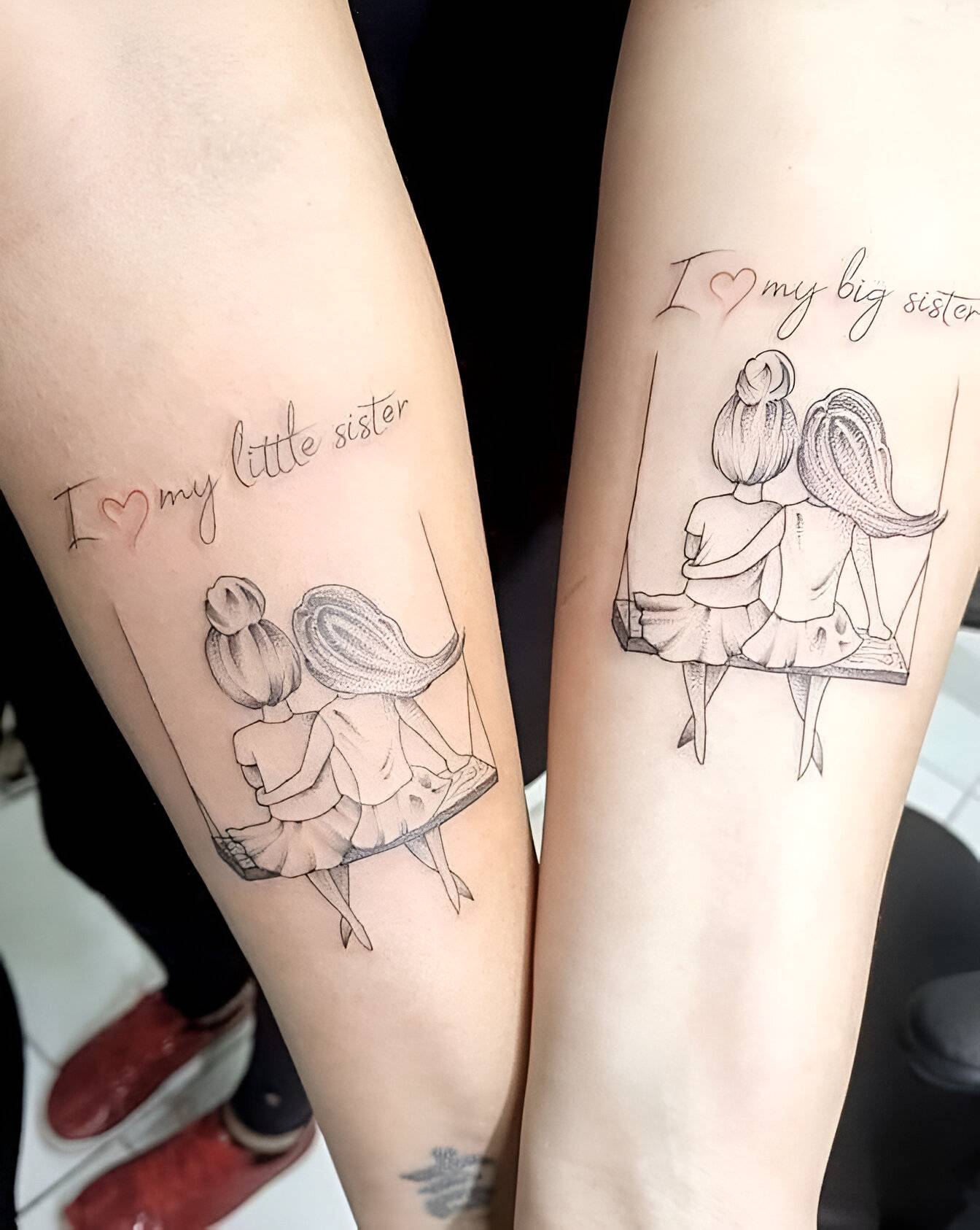 27 Feminine Best Friend Tattoos With The Perfect Elegant Touch 27