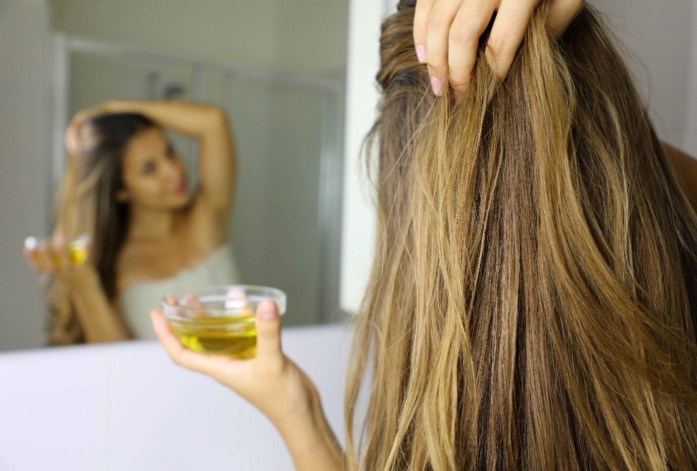 .Apply Hair Oil Only To Your Scalp