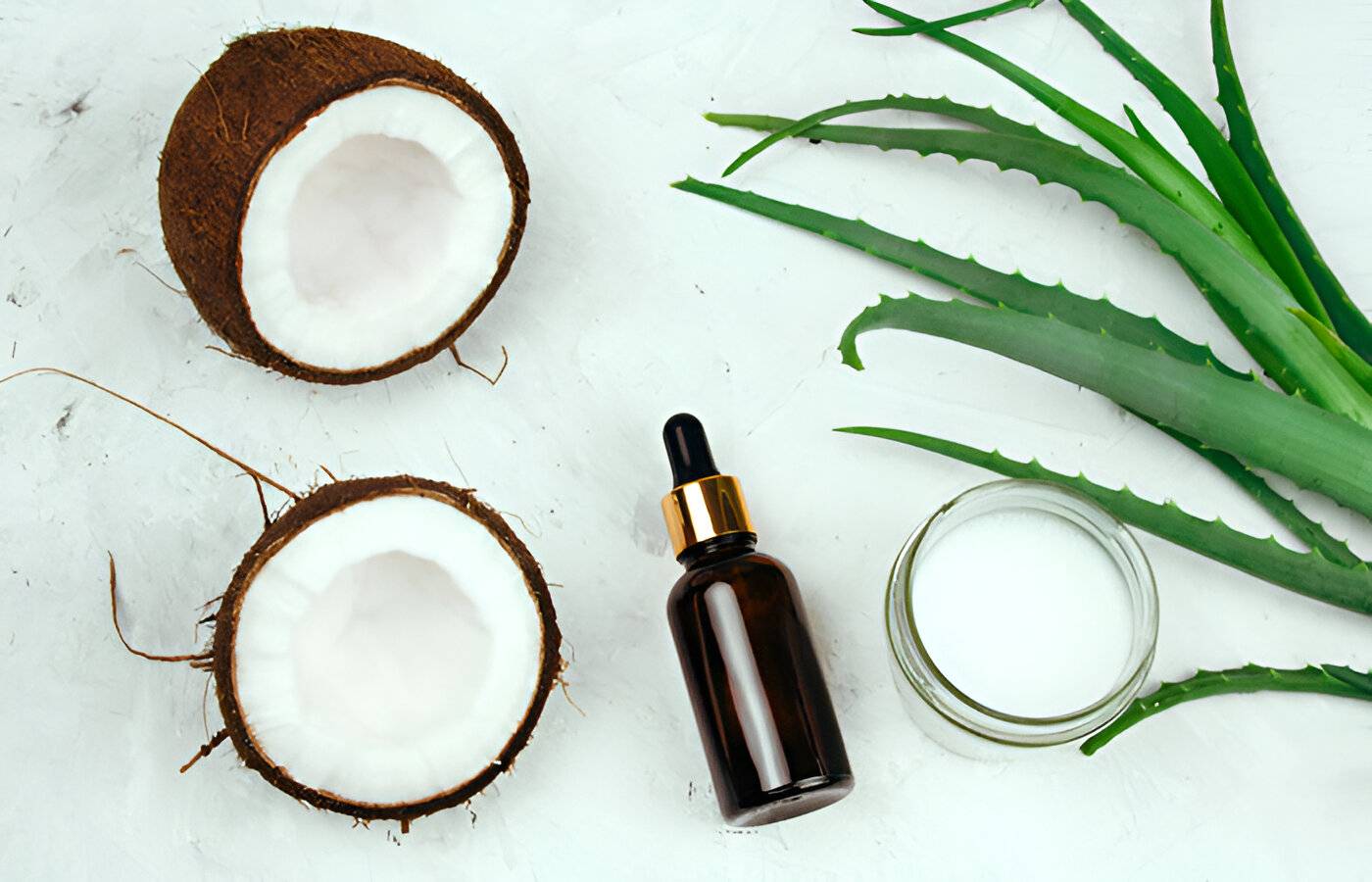 Coconut Oil And Aloe Vera
