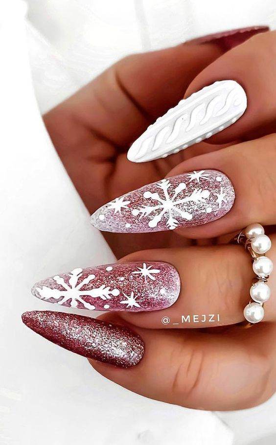 Glam Snowflakes