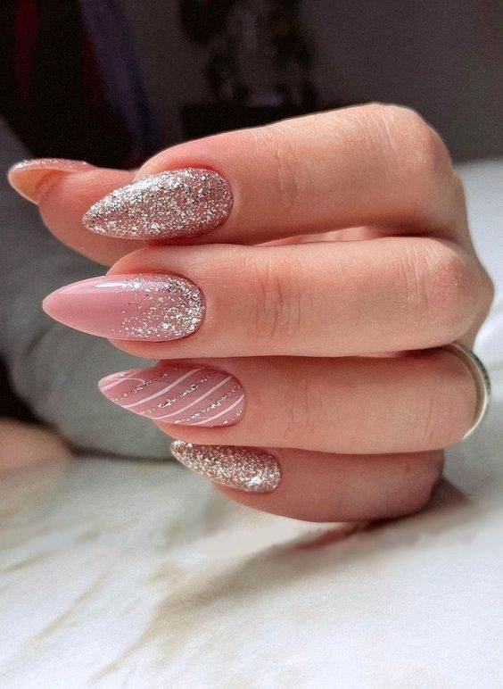 Pink And Silver Combo