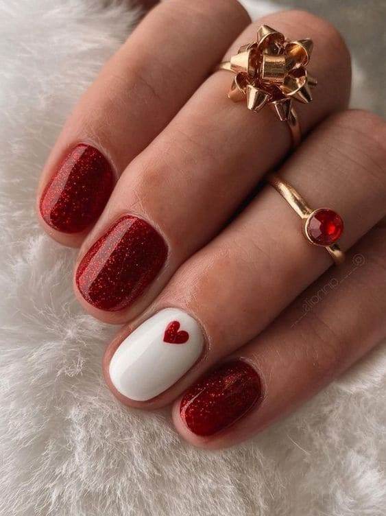 Red Heart Nails