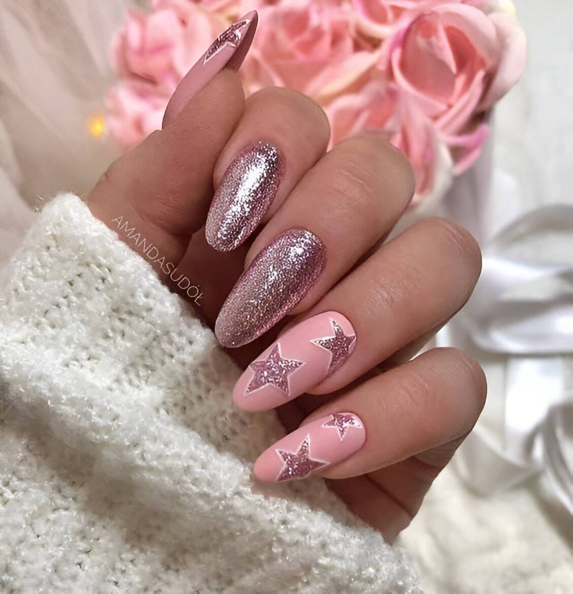 Sparkly Pink