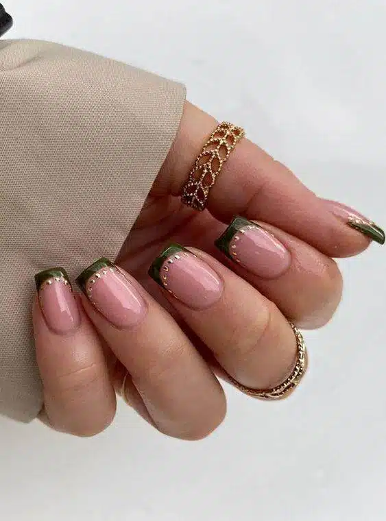 Green French Tips