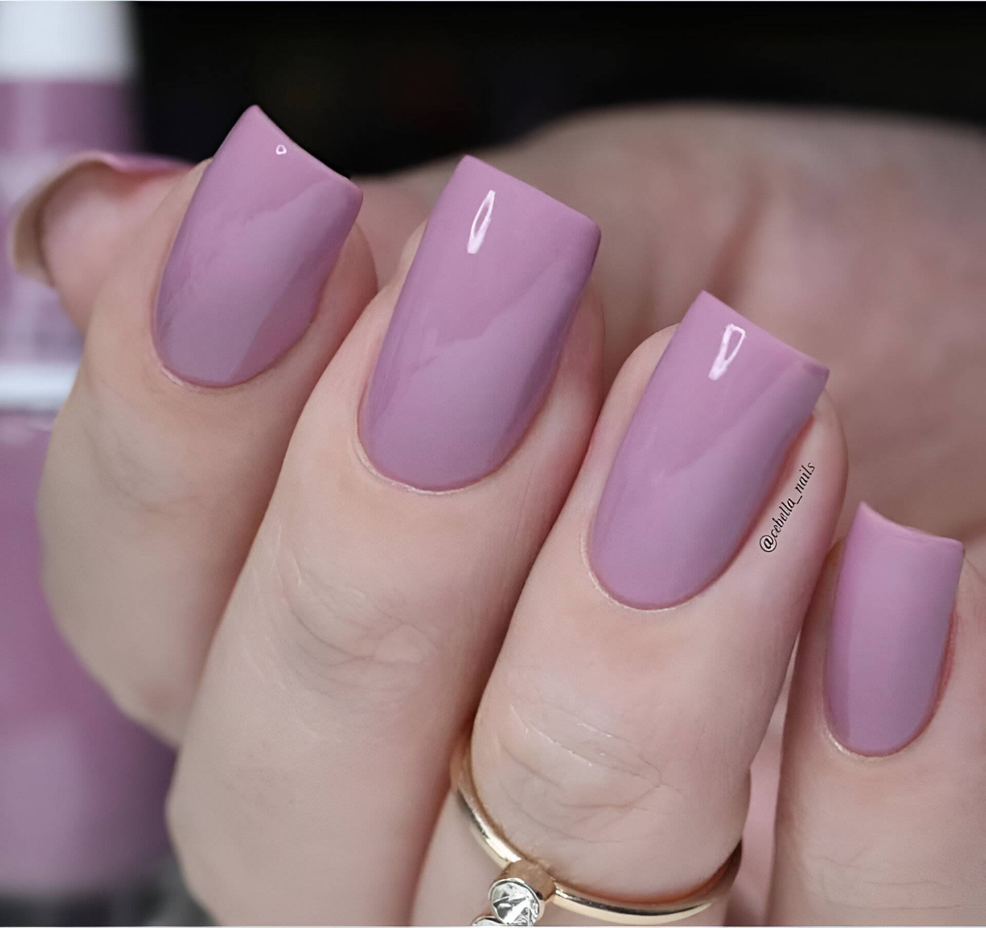 Lavender Nails