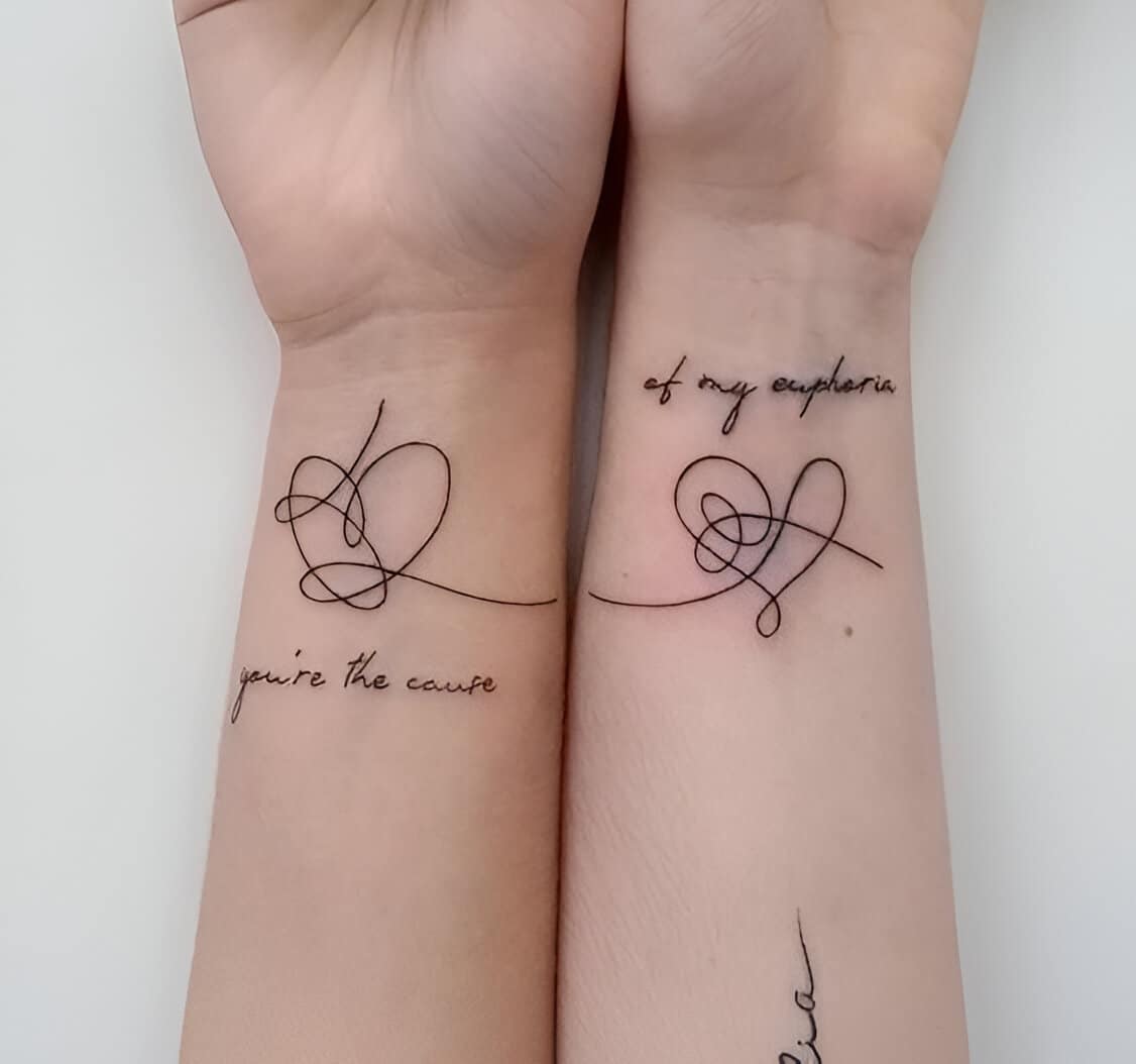 40 Breathtaking Valentines Day Tattoos To Increase Your Charm 24