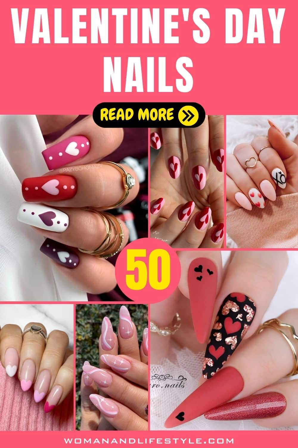 50 Stunning Valentine's Day Nails To Make You Irresistible - 57